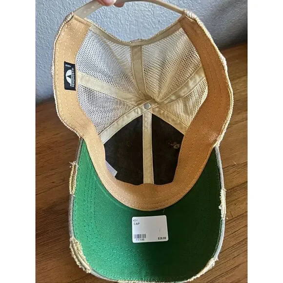 Dog Mom Ball Cap Distressed Adjustable Hat - Picture 3 of 4